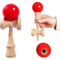 Amazon.co.jp: スピンギア ミニサイズけん玉 (ナノ レッド 全長9cm